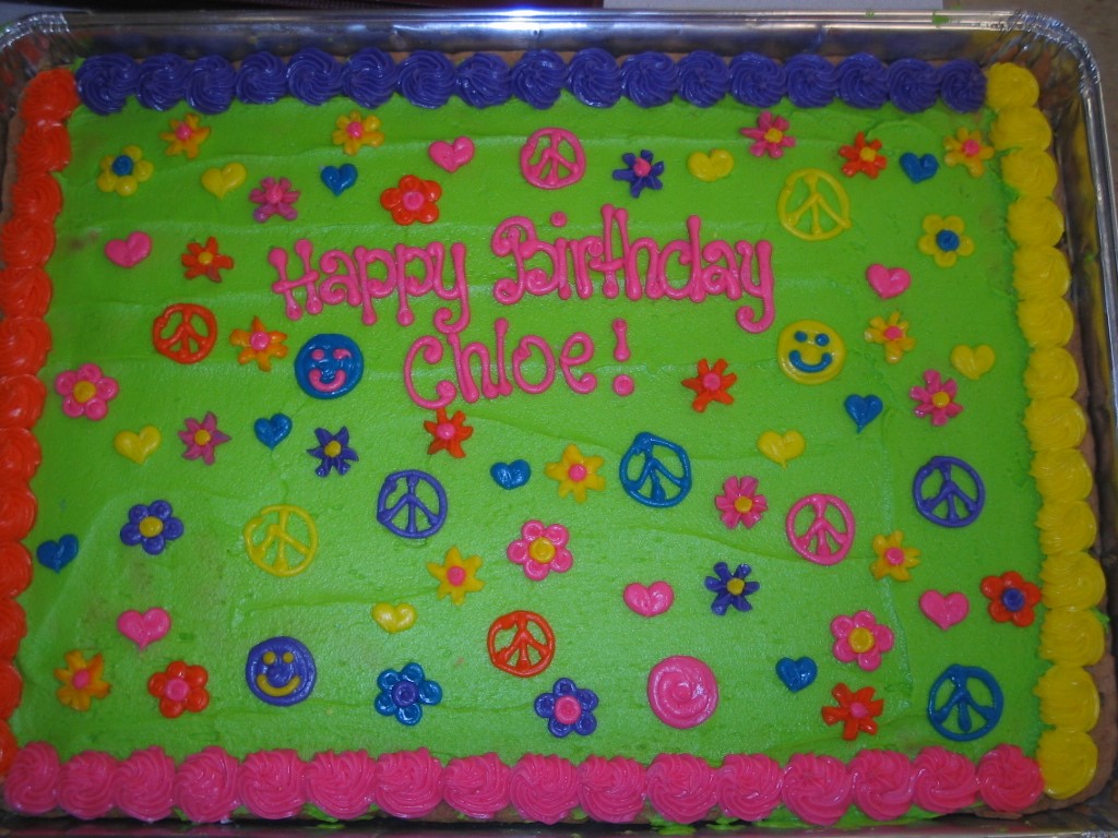 BIRTHDAY PEACE SIGNS SHEET - Click Image to Close